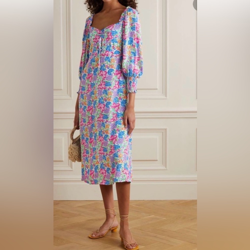 Faithfull the Brand Mathilde Midi Dress